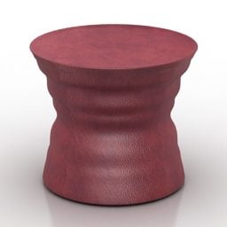 Czerwone miechy siedzeń Walter Knoll Model 3D