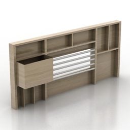 Sideboard-Möbel 3D-Modell