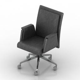 灰色扶手椅 Jason Walter Knoll 3d模型