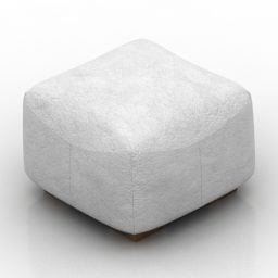 Square Seat Pushe Adores 3d model