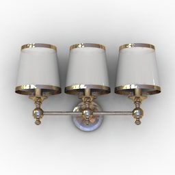 Sconce Lampe Modern Shade 3d model
