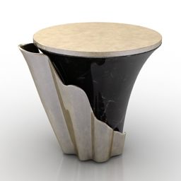 Table Yasmine Stylized Design 3d model