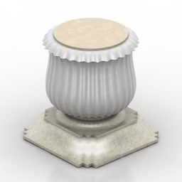 Cap Column Decor 3D-Modell
