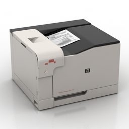 چاپگر تجهیزات اداری مدل سه بعدی