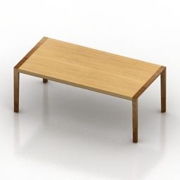 Drewniany stół Andoo Walter Knoll Model 3D