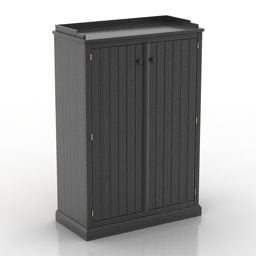 3d модель тумби Welsh Dresser Side Cabinet