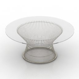 Round Glass Table Formdecor 3d model