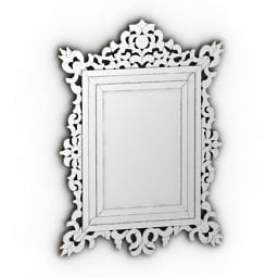 3д модель зеркала Гарда Декор