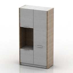Locker Hoff Kitchen Cabinet 3d model