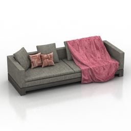 Sofa Minotti Chairs 3d model