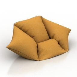 Armchair Bag Chairs 3d model