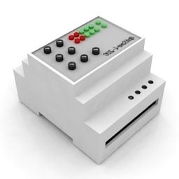 Electronic Block Box 3d model