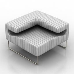 3д модель интерьерной мебели Seat Moroso