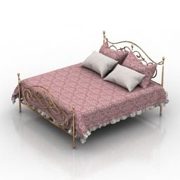 Model 3d Perabotan Bed Artu