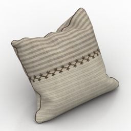 Pillow Pillows Decor Set Interior 3d model