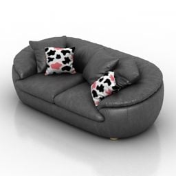 Sofa Blanche Orsi Interior 3d model
