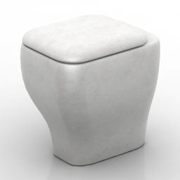 WC-Pfanne Globo Sanitärkeramik 3D-Modell