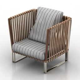 扶手椅 Formdecor Corde 室内 3d 模型