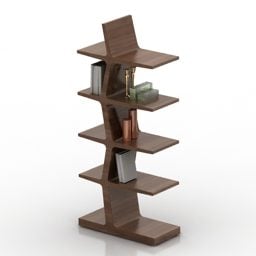 Rack With Three Drawers Bottom 3d model