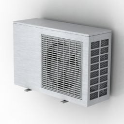 Conditioner Wall Climatic Hvac 3d-modell