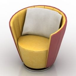 3д модель кресла Jori Pegasus Interior Furniture