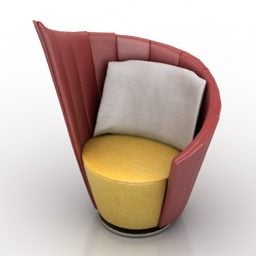 صندلی راحتی پشت بلند جوری پگاسوس مدل سه بعدی