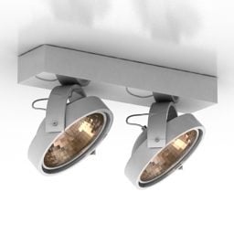 Plafondglans Spotlight 3D-model