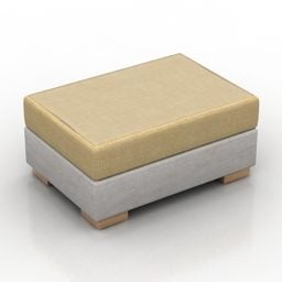 Quadratischer Tisch Prado 3D-Modell