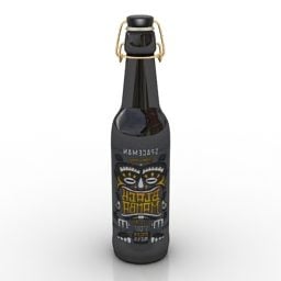 Bottle Of Beer 3d-modell