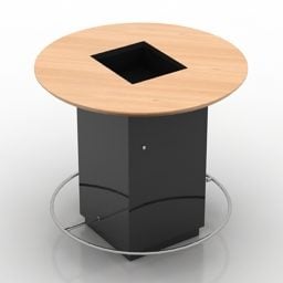 แร็คโต๊ะกลมเปอโยต์โมเดล 3 มิติ