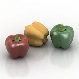 Peppers 3d model