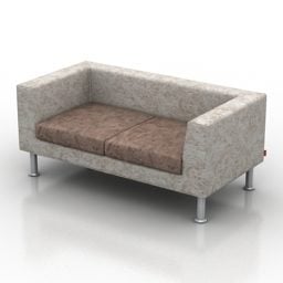 Model 3d Gaya Kiub Sofa