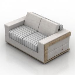 Sofa Evolishn Grey Color 3d model