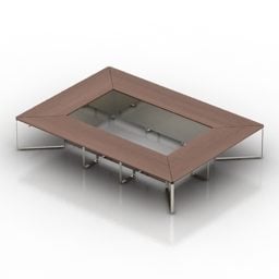 Table Conference Office Furniture 3d model