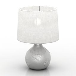 Modelo 3d em forma de vaso de lâmpada de hotel