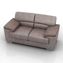 Sofa Avanta z podwójnym siedziskiem Model 3D
