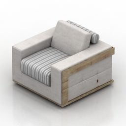 3д модель кресла Эволишн Cube Style
