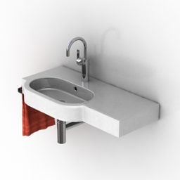 Sink Hatria Sanitary Ware 3d model