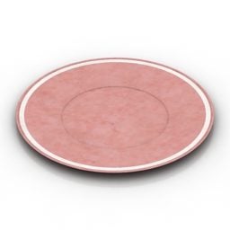 セラミック皿食器装飾3Dモデル