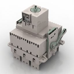 Equipo de interruptor eléctrico modelo 3d