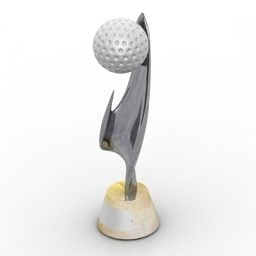 Cup Award Sport Trophy 3d-malli