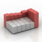 Cubic Block Sofa Dolorez