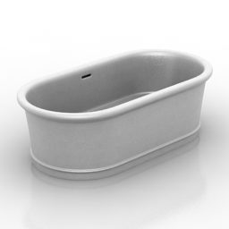 سرامیک بهداشتی حمام مدل سه بعدی