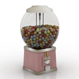 Candy Machine Toy 3d-model
