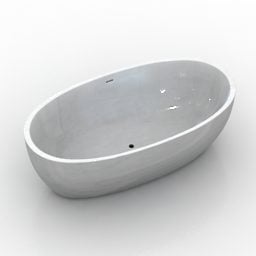 Bathtub Sanitary Design 3d model