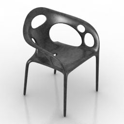 Sessel und Sofa Gartenmöbel-Set 3D-Modell