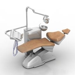 안락 의자 치과 3d 모델