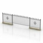 Metal Fence Forged