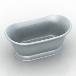 Modernt badkar Salinisrl Sanitär 3d-modell