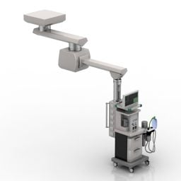پایه ماشین تجهیزات پزشکی مدل سه بعدی